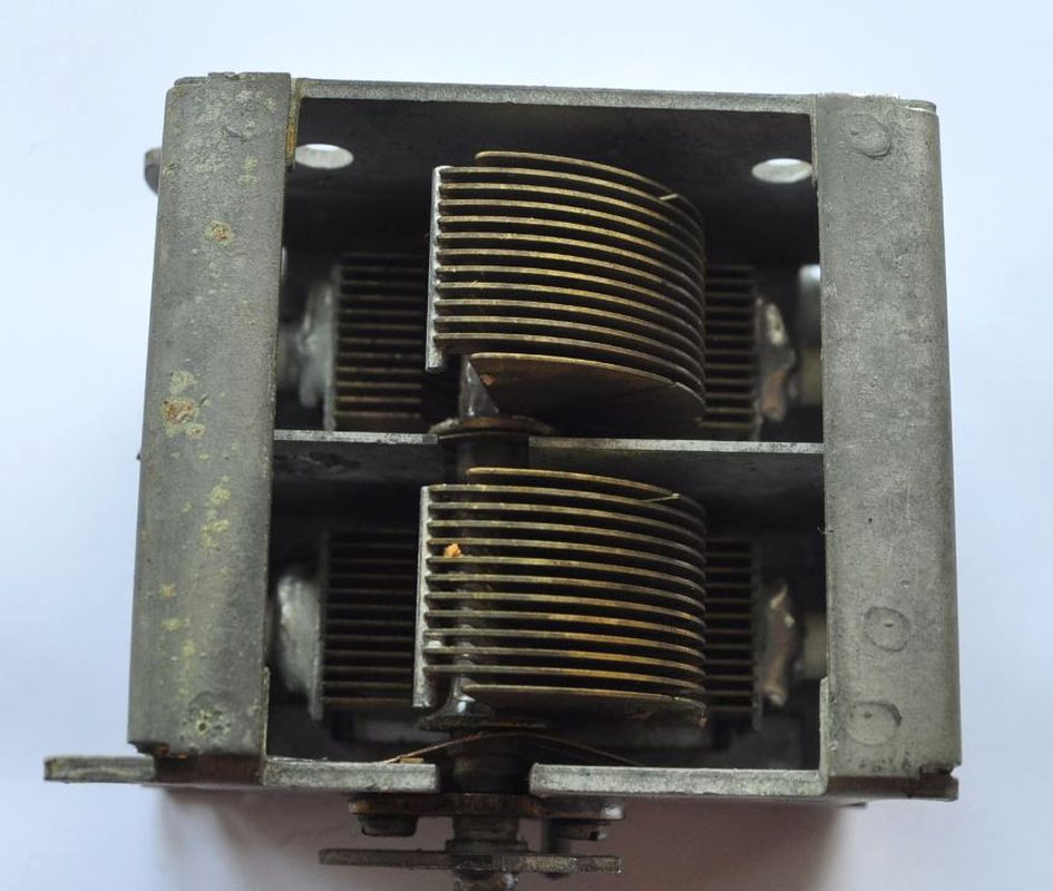 Vintage Tube type Radio Tuning Capacitor