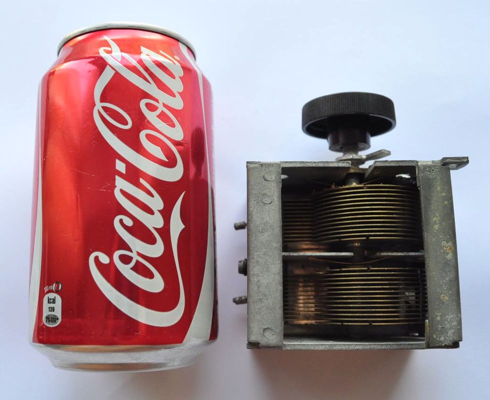 Vintage Tube type Radio Tuning Capacitor