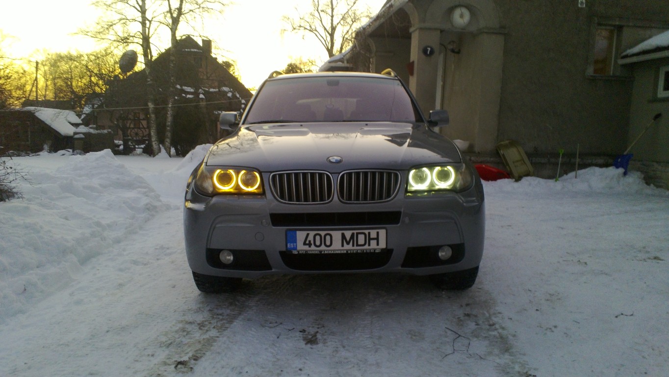 SOLUTION: Facelift E83 X3 angel eyes as DRL