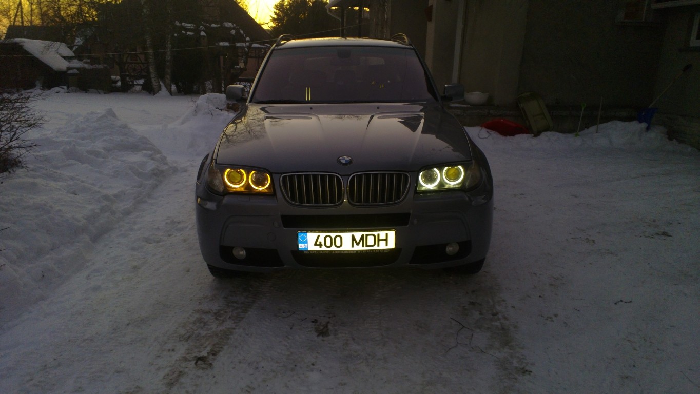 affix Incredible combination SOLUTION: Facelift E83 X3 angel eyes as DRL | BimmerFest BMW Forum