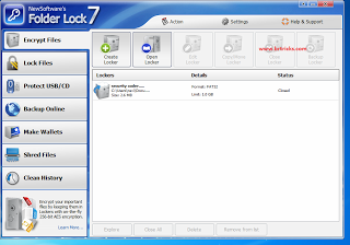 folder lock serial