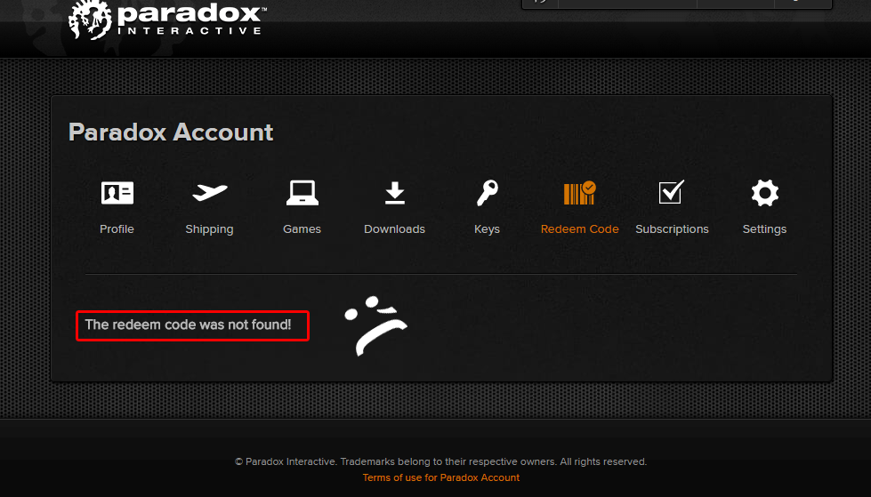 help cannot redeem steam cd key for ck2 ck ii and dlcs paradox