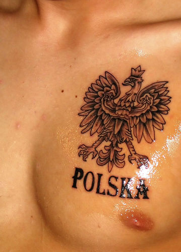 polish hussar tattoo cover up by Mirek vel Stotker