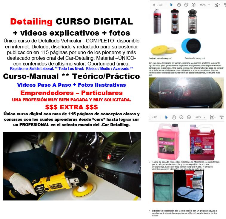 CAR DETAILING CURSO DIGITAL 2021 + 5 BONUS !!