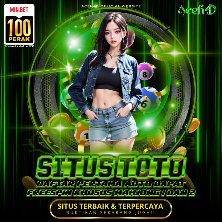 Aceh4D 🔥 Slot Online Paling Gacor | Link Resmi & Deposit Dana Cepat!