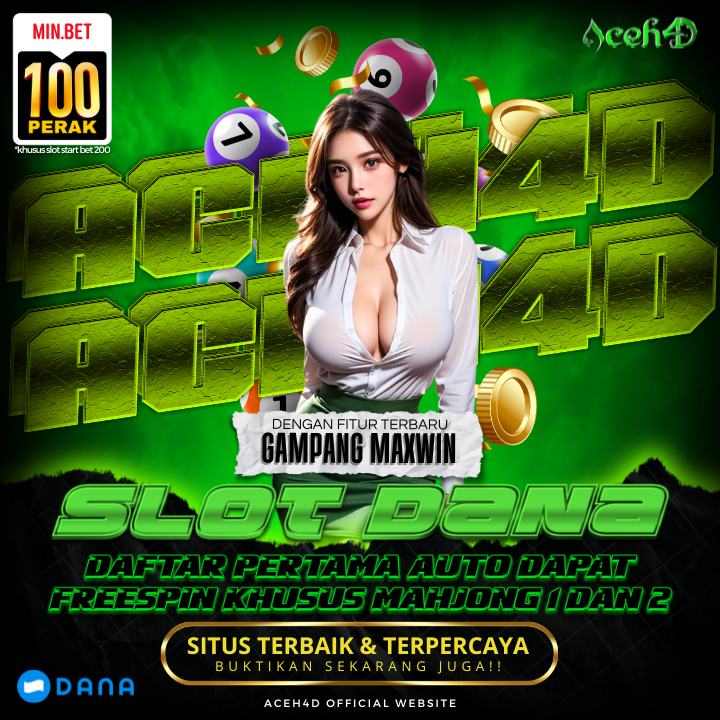 Aceh4D 🚀 Slot RTP Tinggi | Link Login Resmi & Maxwin Hari Ini
