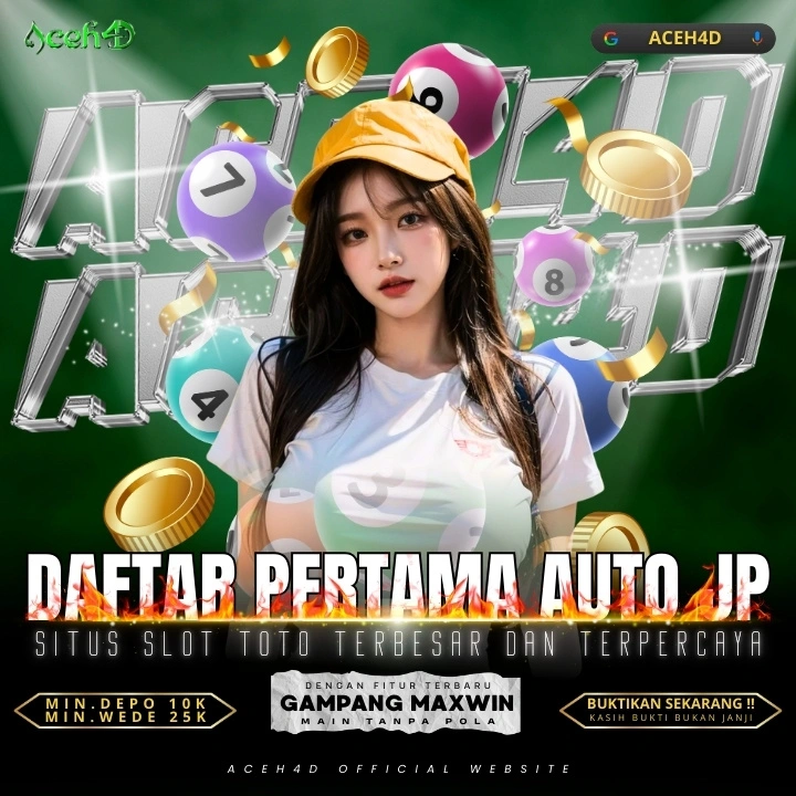 🎰 ACEH4D - Slot Gacor Hari Ini RTP Tinggi & Maxwin Besar 2025