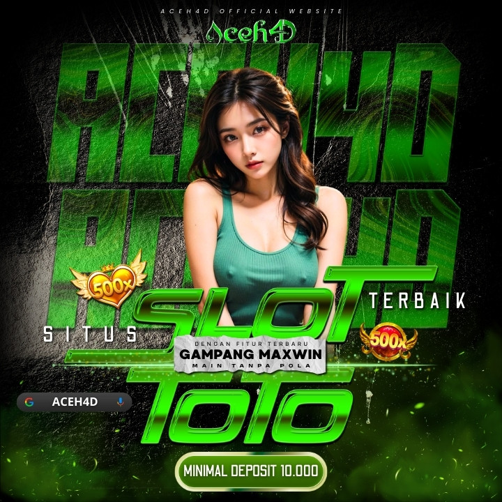 ACEH4D: Situs Slot Toto Gacor Terpercaya dengan Winrate Tertinggi di Tahun 2025!