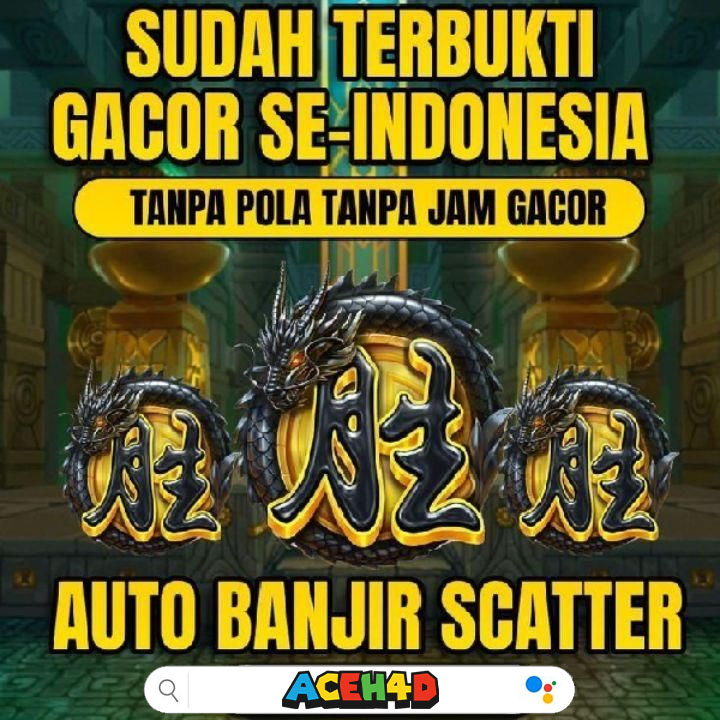 ACEH4D | Situs Scatter hitam Gacor - Mahjong Wins Hadiah Terbesar