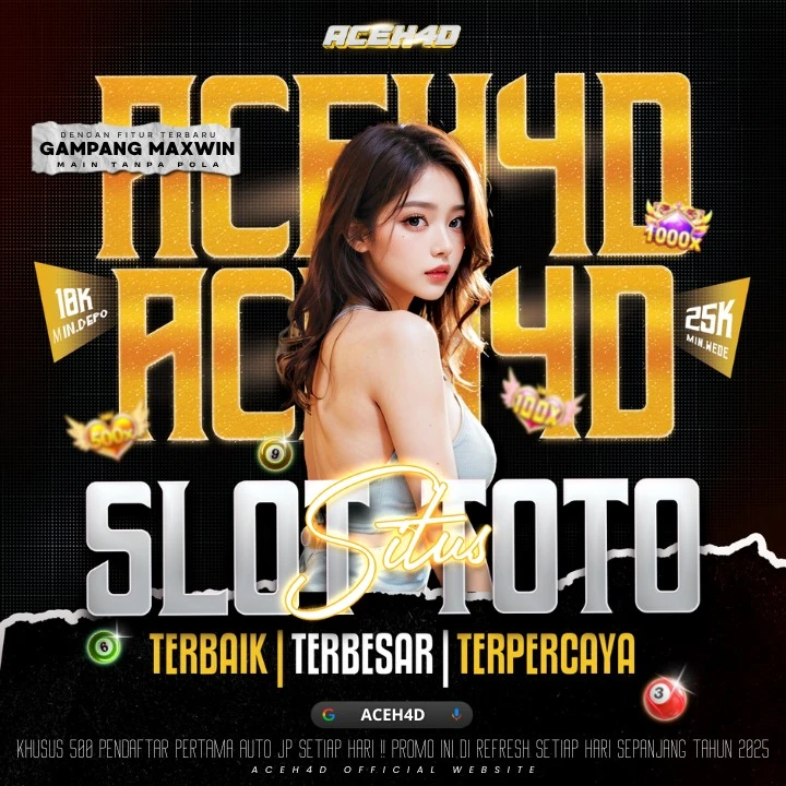 TOTO SLOT ACEH4D 🎰 Situs Resmi Slot Toto Gacor Terpercaya Hari ini 2025
