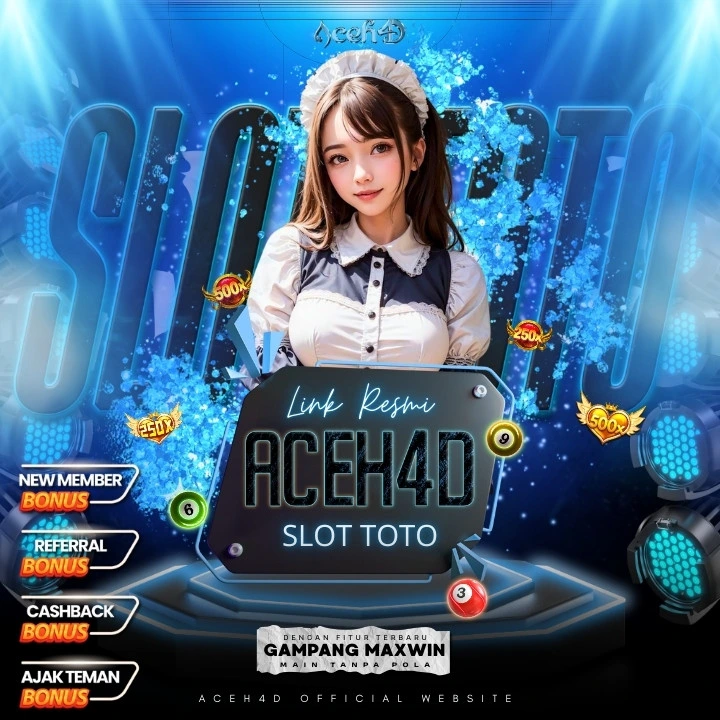 Aceh4D🎯Main Slot Toto Gacor Mudah Menang Pasti Maxwin #1 