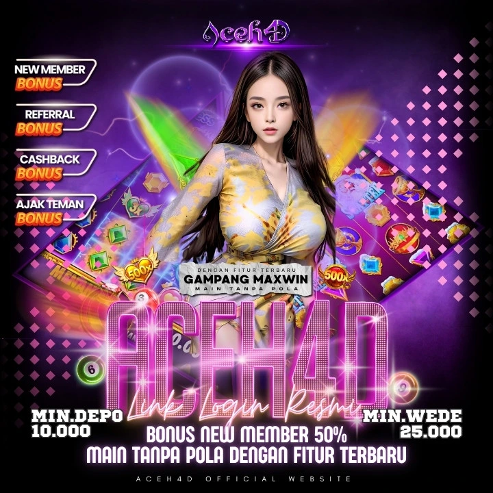 ACEH4D🚀Situs Slot Toto Terpercaya dengan Jackpot Besar