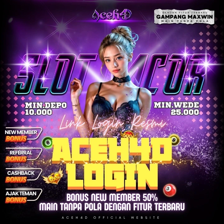 🎰Aceh4D: Situs Toto Terbaik & Terpercaya Jackpot Setiap Hari #1 