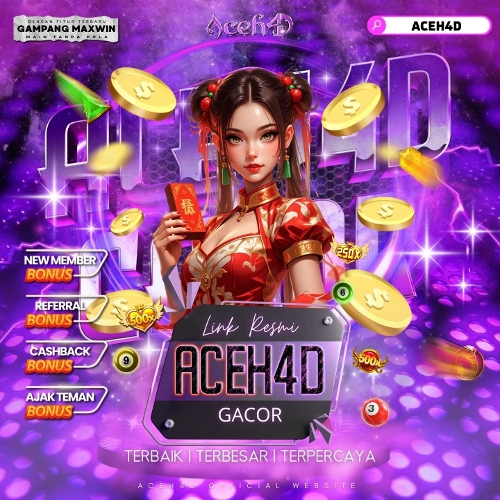 Aceh4D 🎯 Situs Togel Online Terpercaya & Resmi di Indonesia