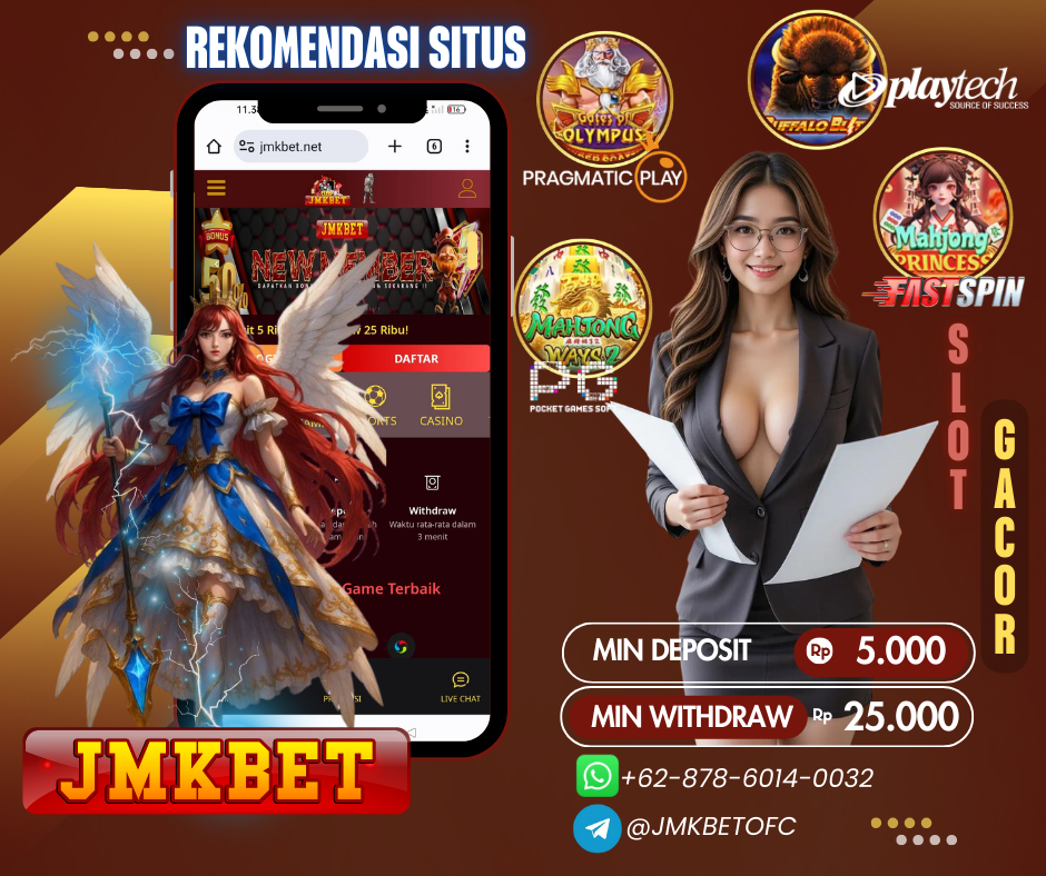🎉 JMKBET – Situs Mix Parlay & Slot Gacor Terlengkap! 🎉 