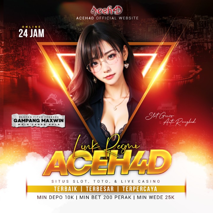 ACEH4D: Situs Slot Dana Gacor Terlengkap dan Terpercaya