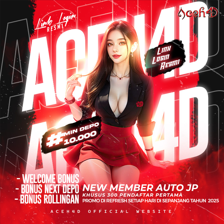 ACEH4D: Togel Online Resmi Hadiah 4D Terbesar di Indonesia