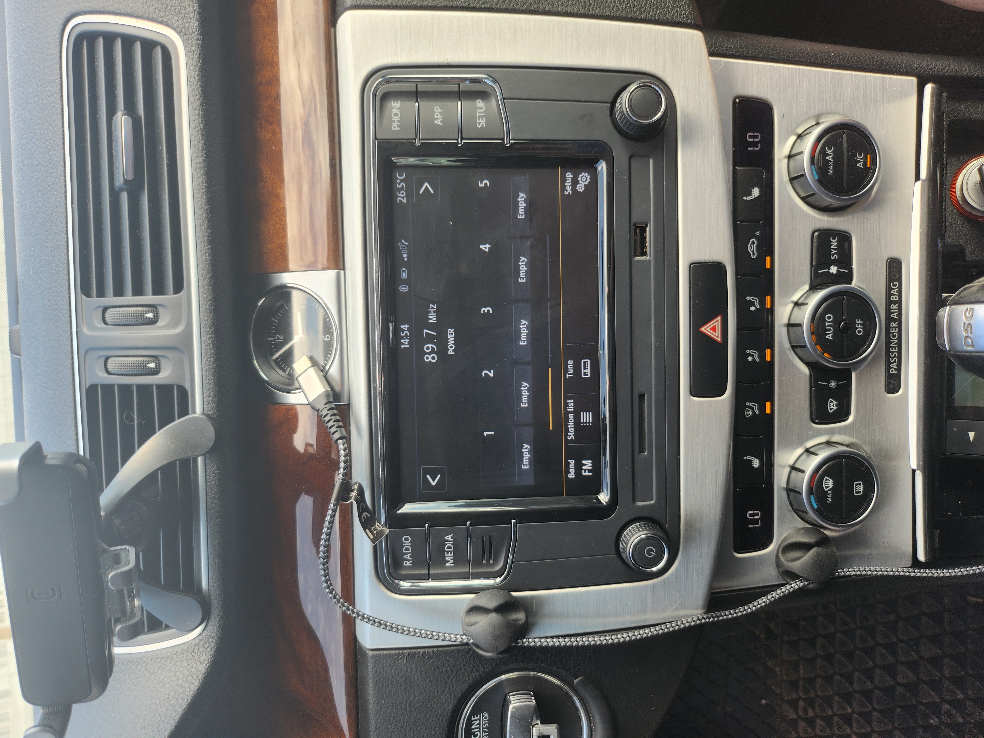 VW Autostereo 2din, BT, USB