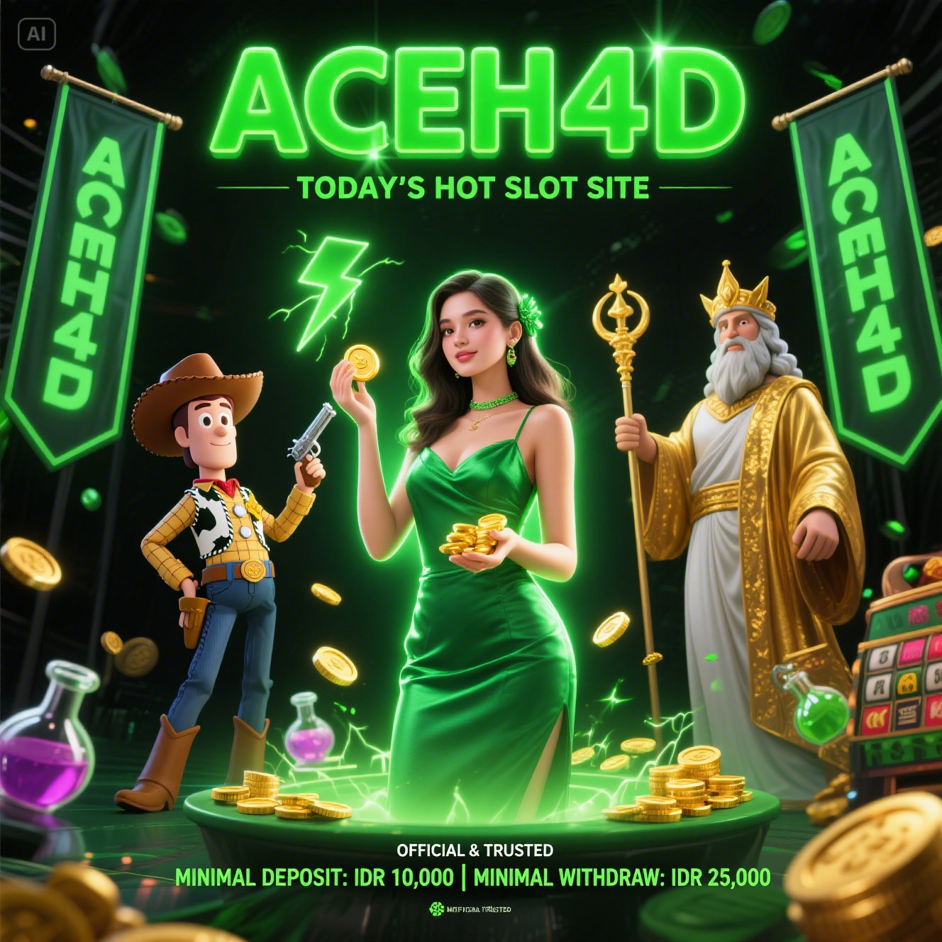 ACEH4D : Login Cepat Situs Toto 4D dan Slot Online RTP Tinggi Terbaru