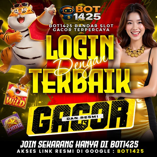 BOT1425: Link Situs Slot Gacor Hari Ini Terpercaya Resmi Jackpot Tertinggi 2025