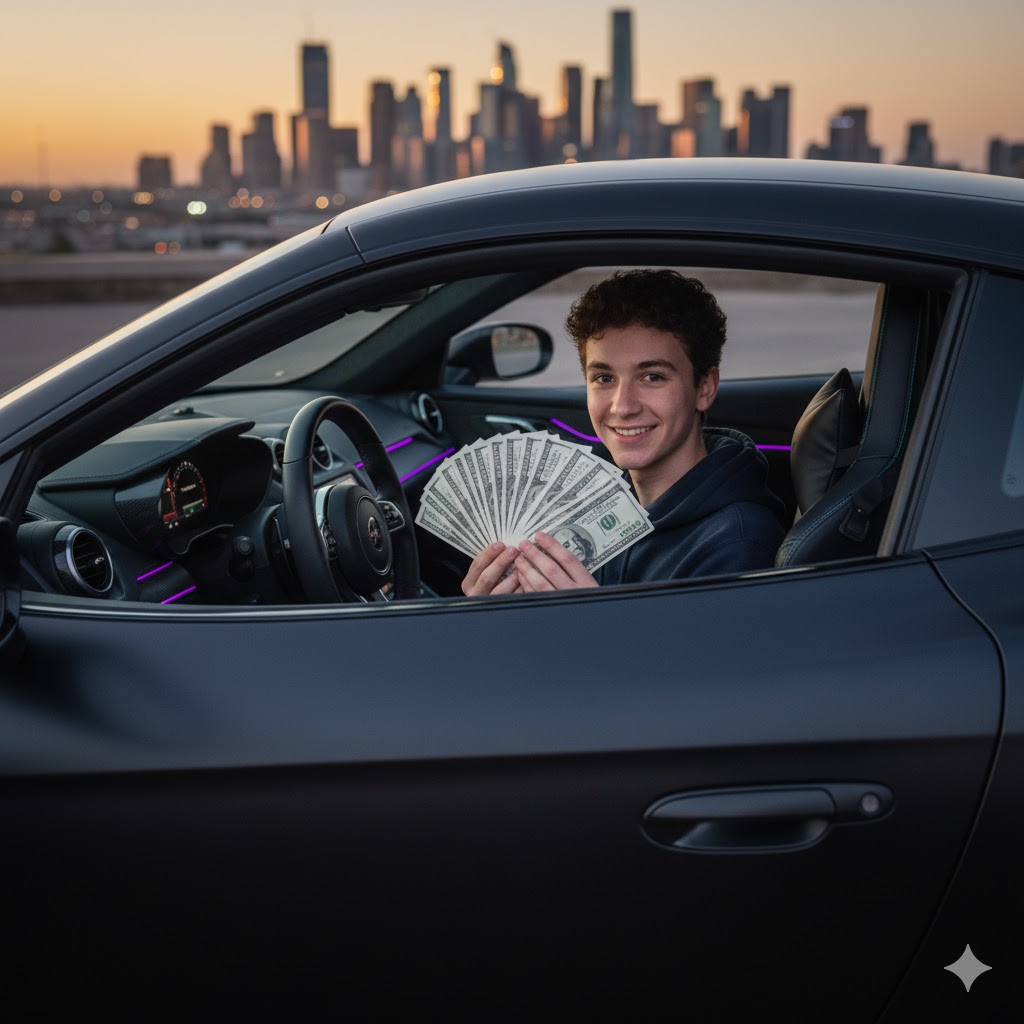 Khaled checking earnings