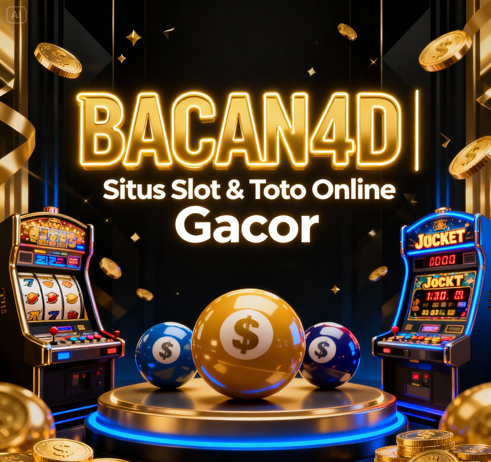 BACAN4D | Link Login RTP 4d Slot Toto Gacor Online & Slot Dana 5,000