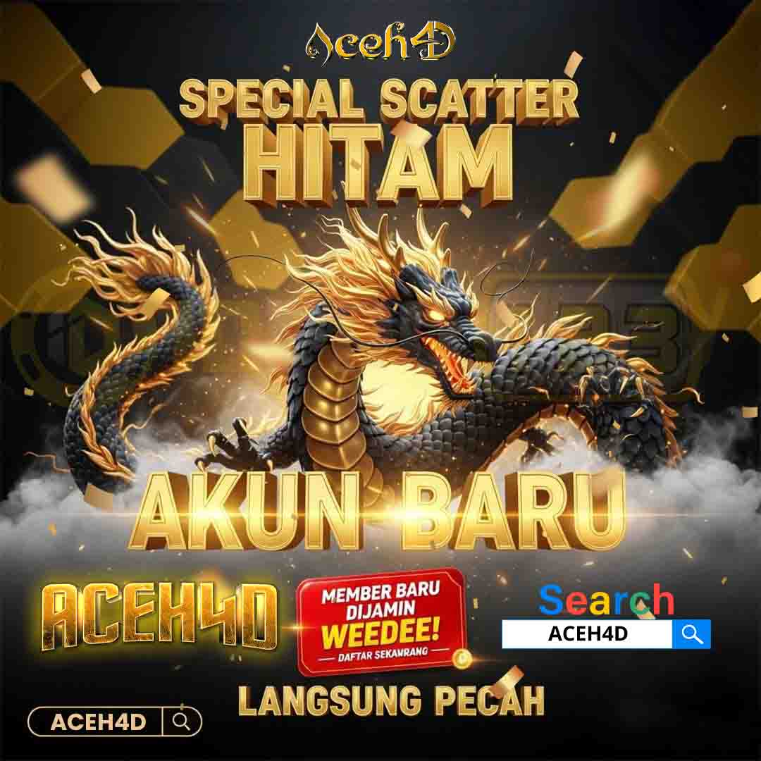 Link Alternatif ACEH4D | Login Instan Situs Toto 4D & Slot Togel Online Terpercaya image 1