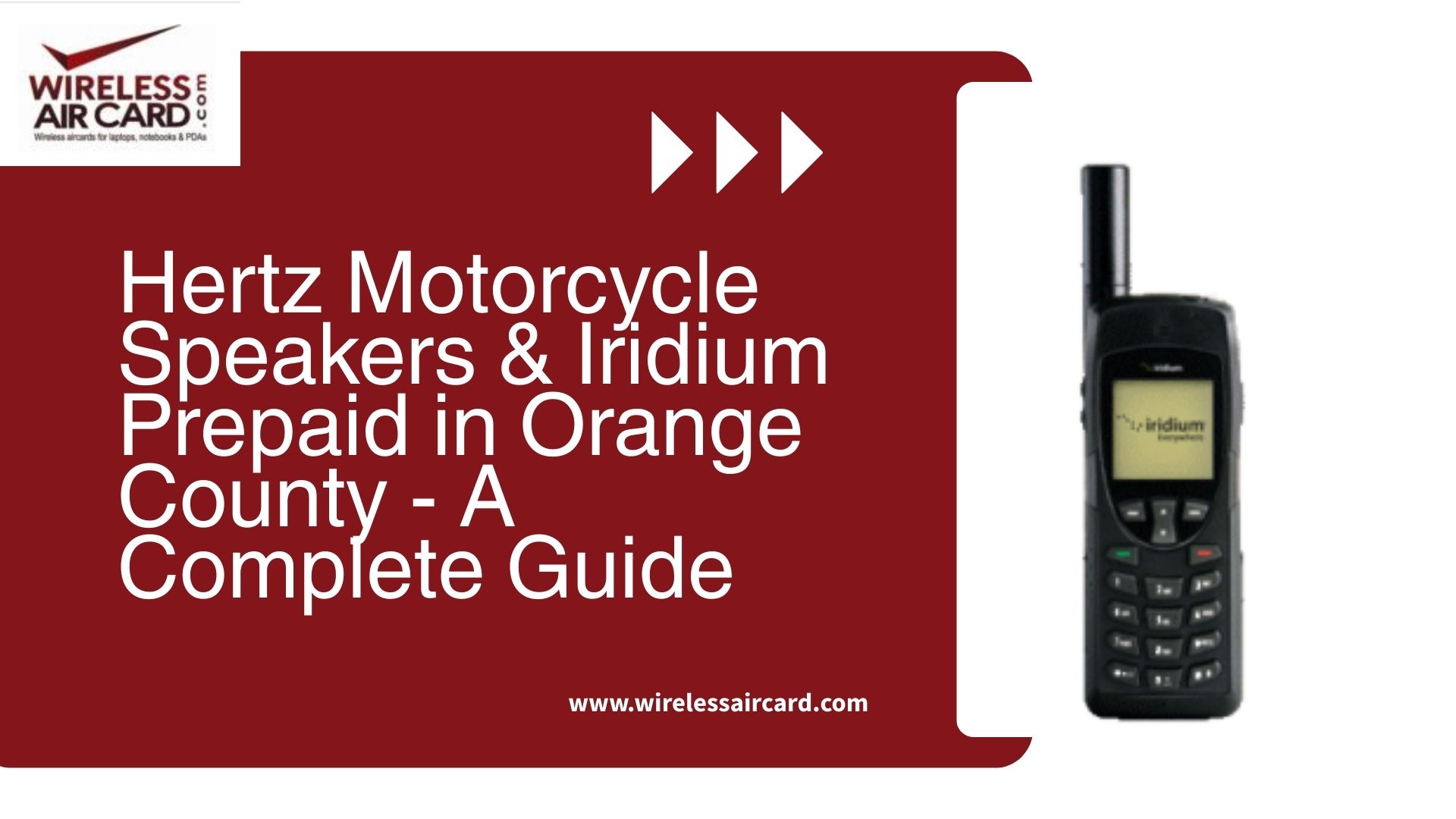 Iridium Prepaid in Orange County 