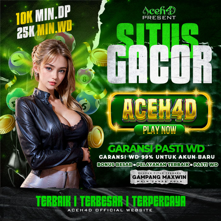 Aceh4d Hadir Slot Maxwin Tiap Hari Yang Kerja Sama Dengan Slot Gacor image 1