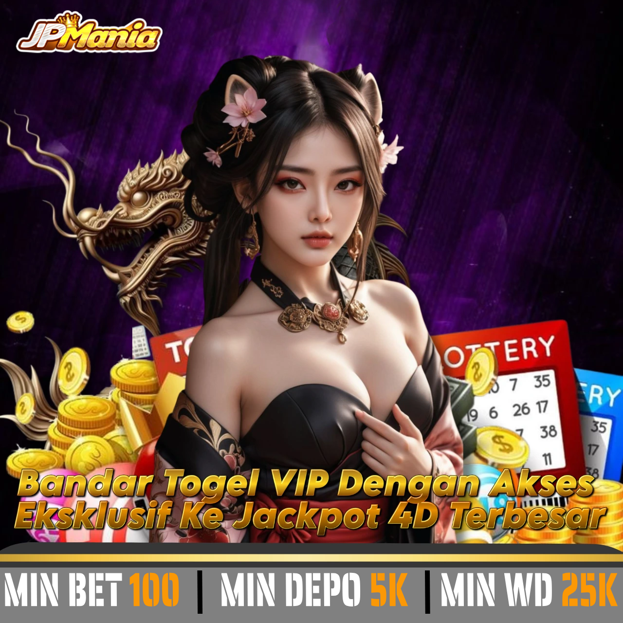 JPMANIA | Agen Bandar Togel Vip Dengan Akses Eksklusif Jackpot 4d Terbesar image 1