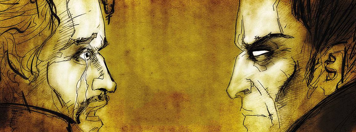 – Встань, – сказал, казалось прокуренный, голос. – Теперь ты связан со мной крепче, чем любой клятвой. Ты чувствуешь это?-.. Зов. Ты ведь знал о том, что создан – для чего-то большего? .. Это неважно. В любом случае: ты мой, Луциан Корнелий; ты получил дар, о котором другие готовы вымаливать богом и отбивать свои колени об церковные полы годами-.. Ты благодарен, полагаю.