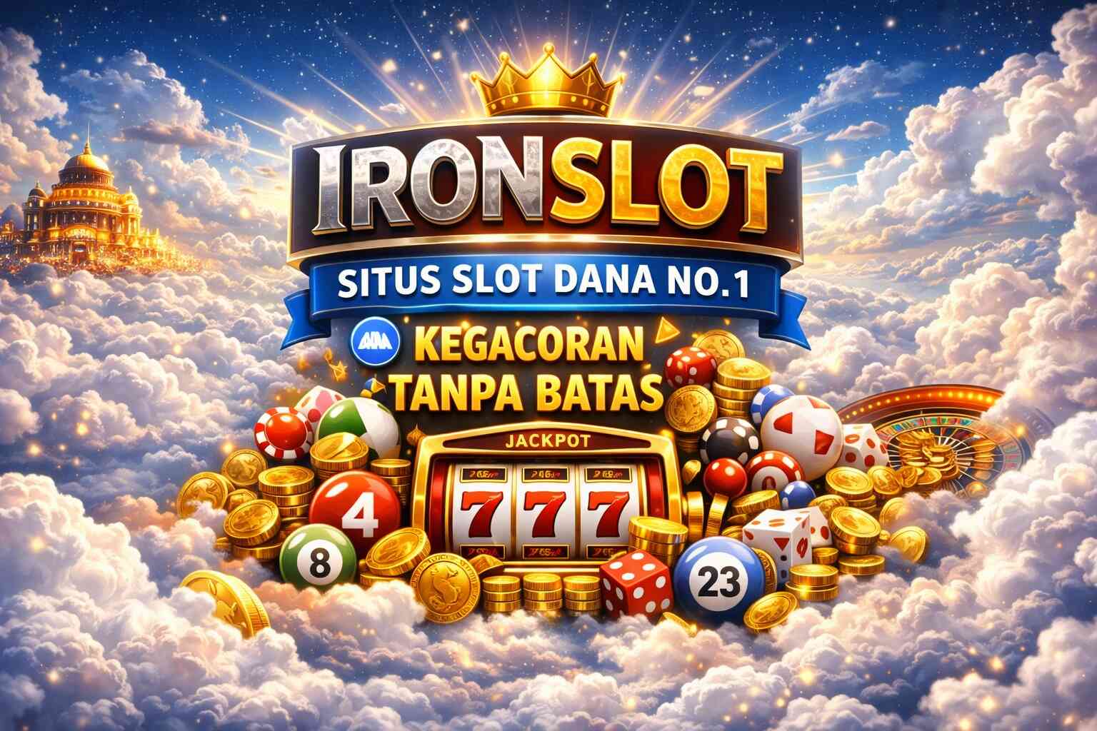 IRONSLOT: Situs Slot DANA No.1 Kegacoran Tanpa Batas