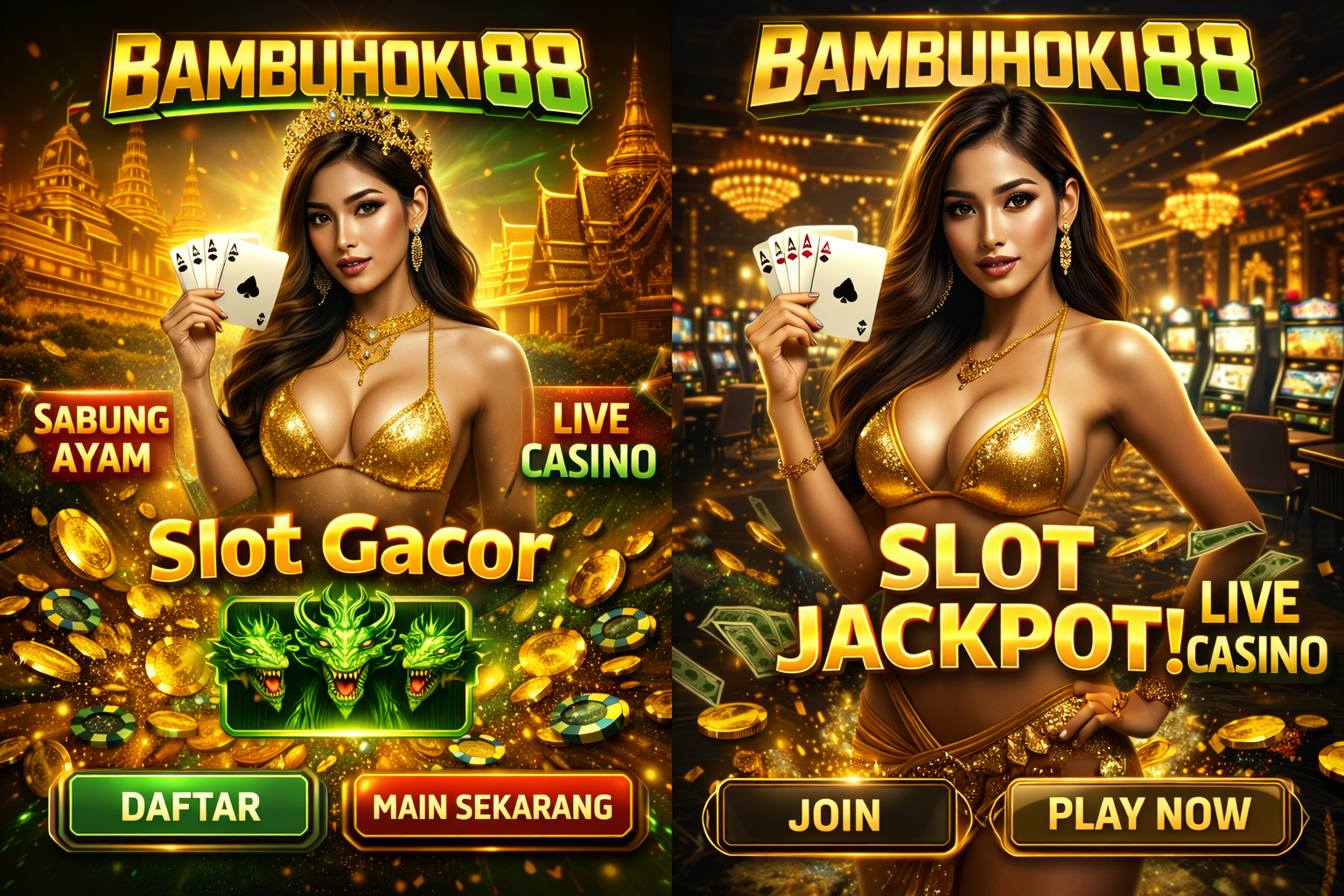 BAMBUHOKI88 : Situs Penyedia Sabung Ayam, Link Live Casino Dan Login Slot Gacor Mudah Jakpot