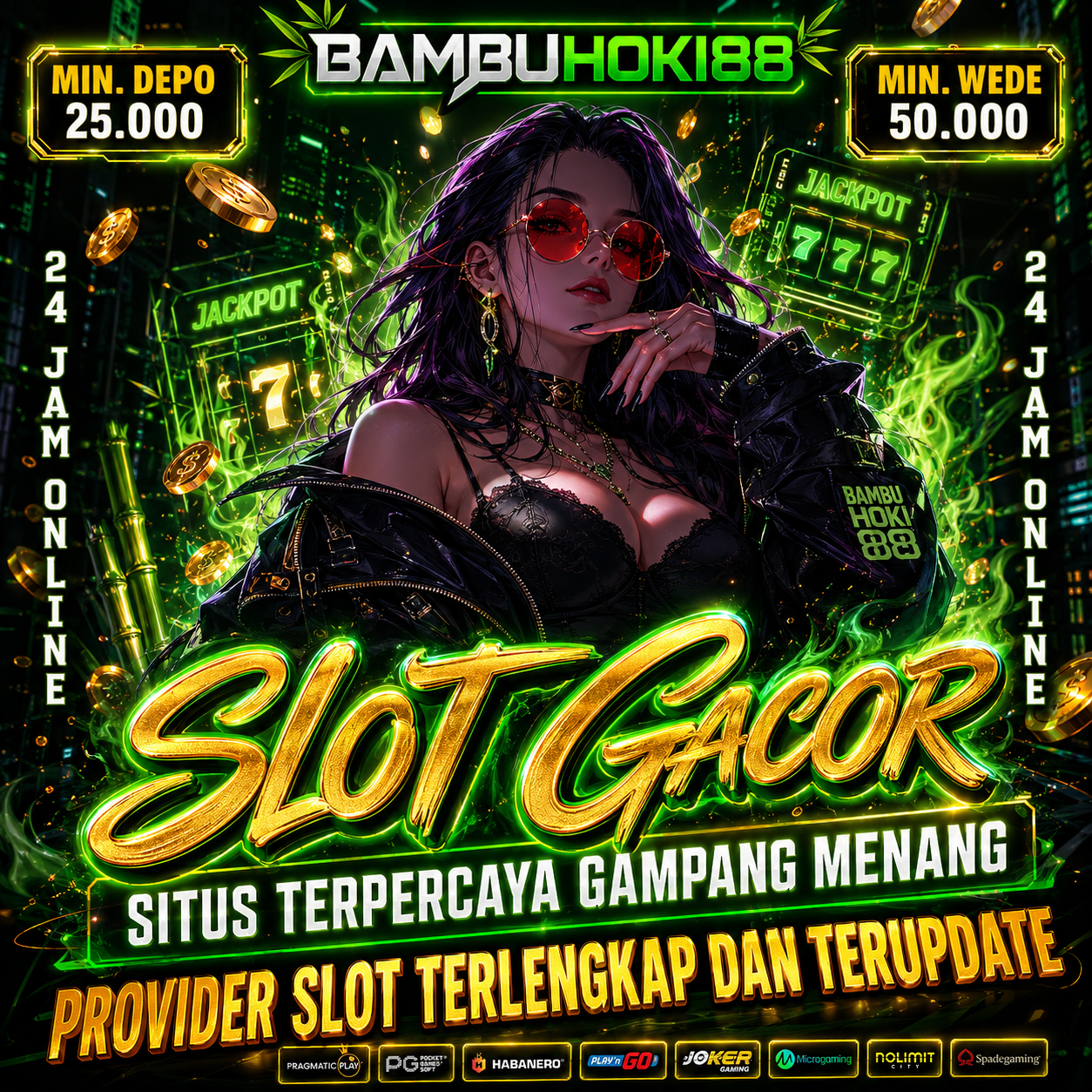 Link Slot Gacor Front Black 