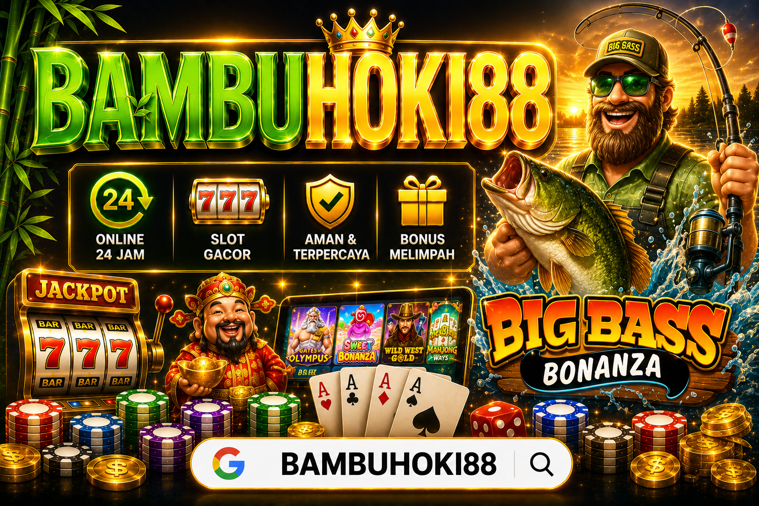 BAMBUHOKI88 LAPAK PEMUJAH SCATTER X1000 SLOT MAHJONG RAJA NYA CUAN ONLINE