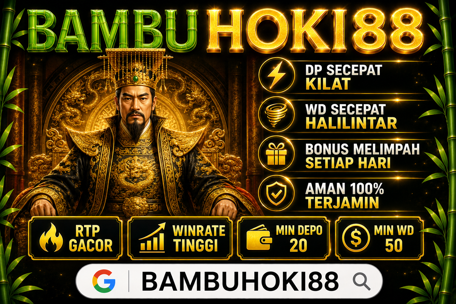 BAMBUHOKI88 Link : COBAIN POLA AI! Slot Hoki88 Menang Besar Setiap Spin Penuh Kejutan (Thumbnail 1 of 8)