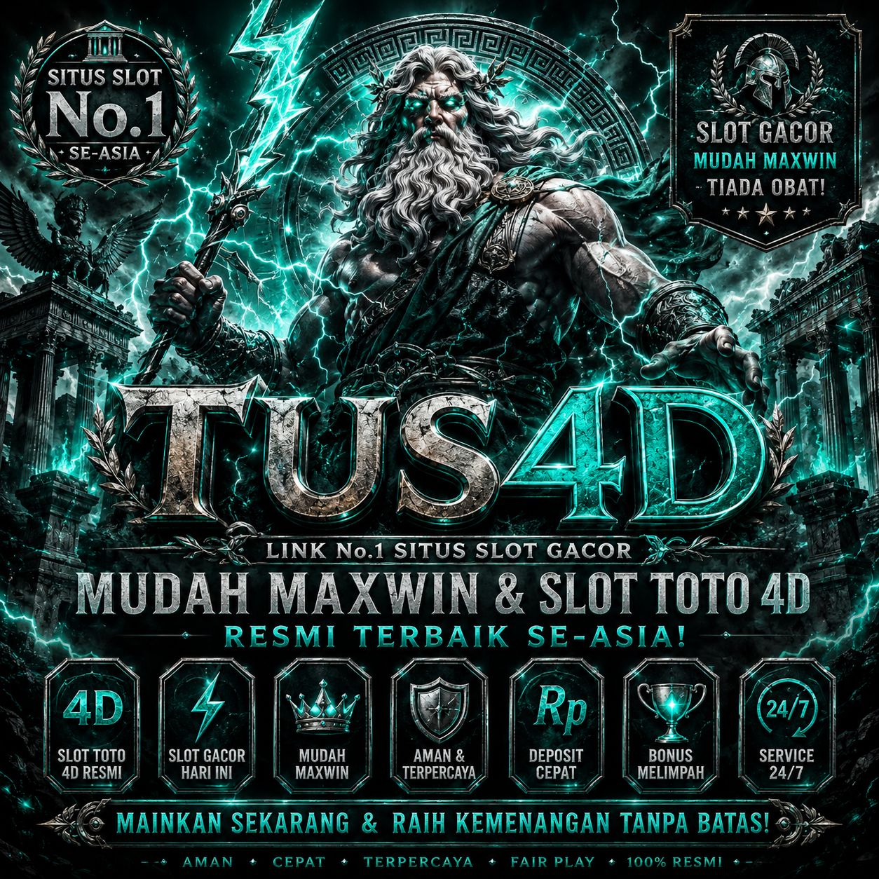 TUS4D 🔥 Link No.1 Situs SLot Gacor Mudah Maxwin & Slot Toto 4d Resmi Terbaik Se-Asia!