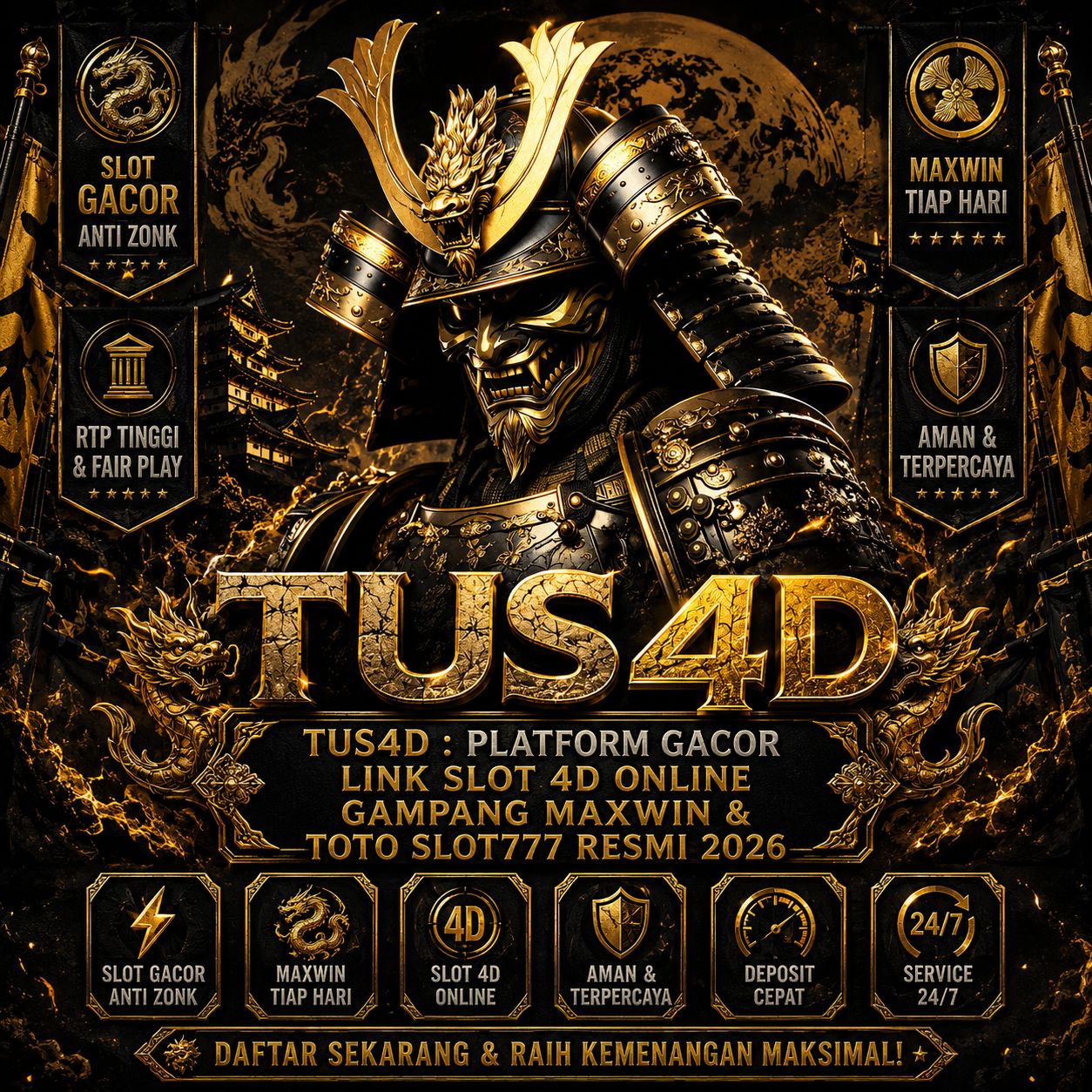 TUS4D 🚀Platform Gacor Link Slot 4d Online Gampang Maxwin & Toto Slot777 Resmi 2026