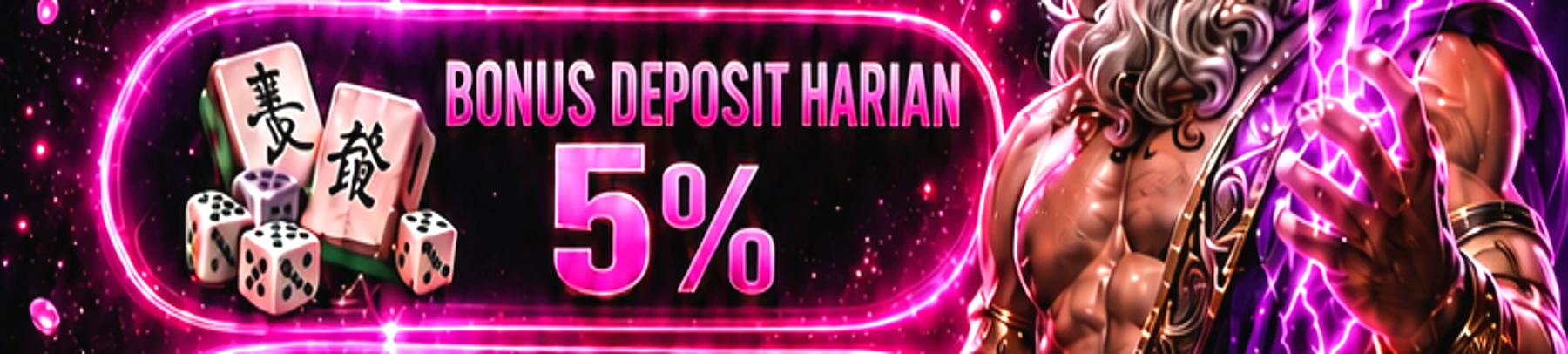 BONUS HARIAN 5% PERMEN4D