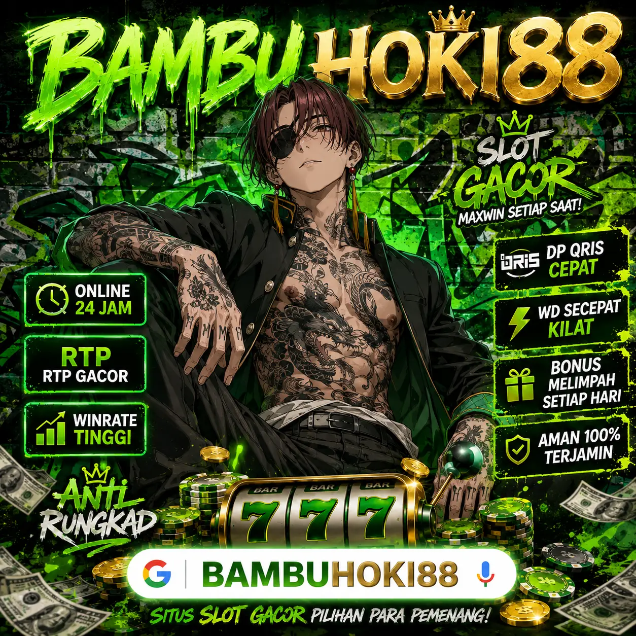 BAMBUHOKI88 🛩 Update RTP Live Slot Gacor Maxwin Tertinggi Hari Ini Cek Sekarang!