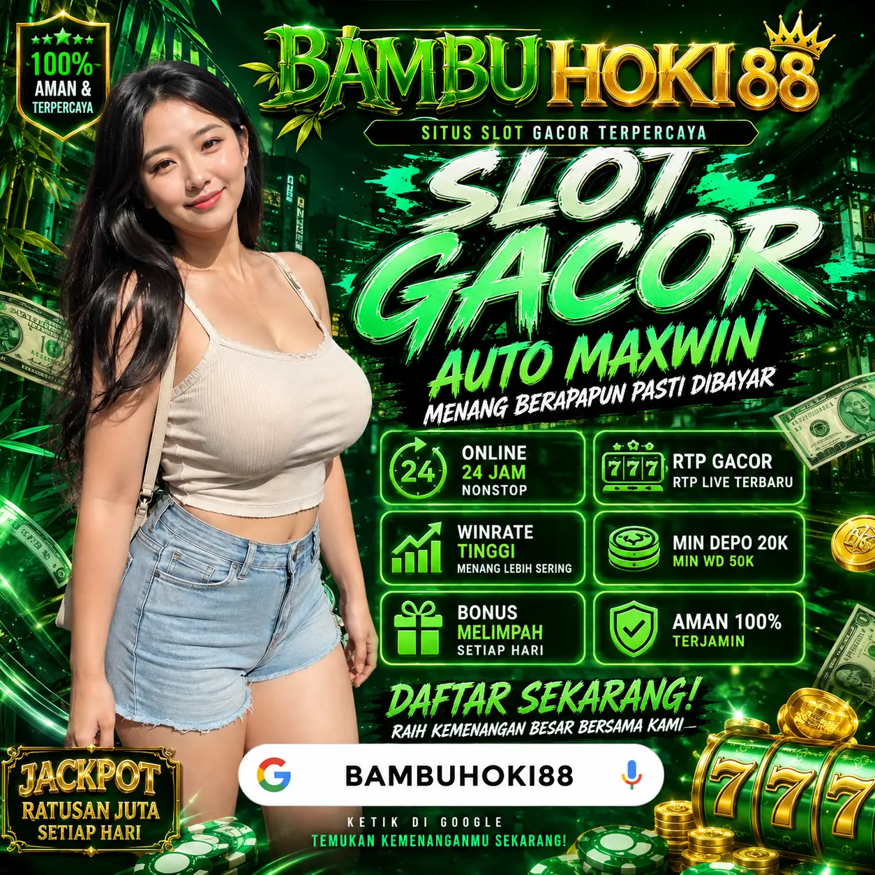 BAMBUHOKI88 ^-^ Situs Slot Maxwin Pembawa Semangat Dengan Positive Vibe Untuk Semua