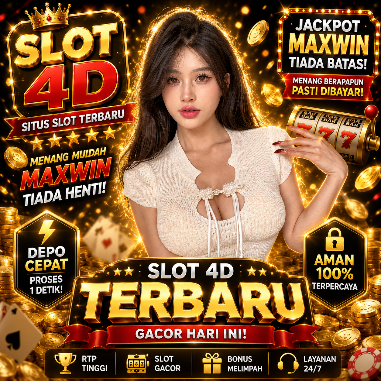 Thumbnail 1 of 3, Poster, TURU99 | Kontes Situs Toto Slot Gacor Terpercaya & Slot 4D Terbaru 2026 designed and sold by TURU99.