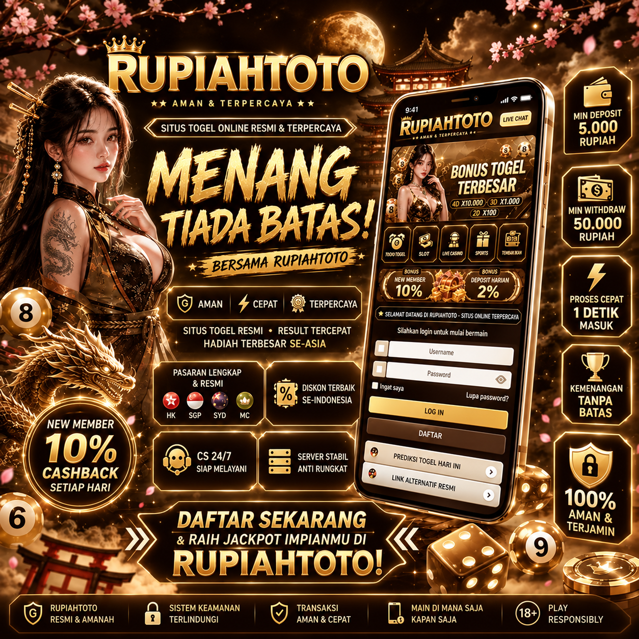 RUPIAHTOTOPencahayaan Komersial