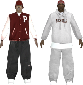 REL - Bloods&Crips skins Pirus