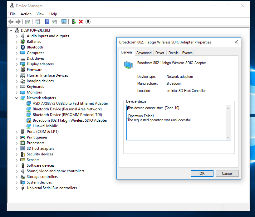Broadcom 802.11 N Wireless Sdio Adapter Windows 8 Download Driver