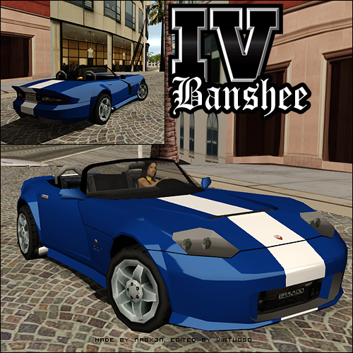  [REL] [LOW POLY] IV Cars to SA Banshee