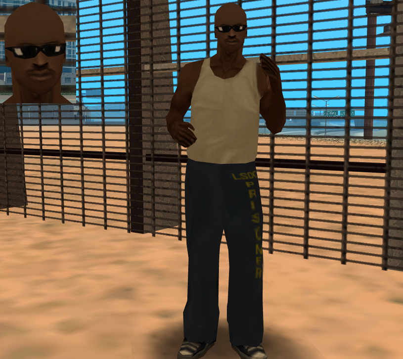 Eddon's workshop Prison_afro_homme_2