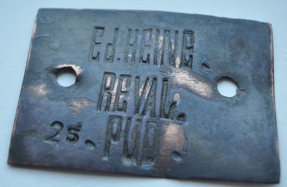 Imperial Russia Reval Scales PUD Unit Tag