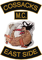 Cossacks Motorcycle Club BACK_PATCH