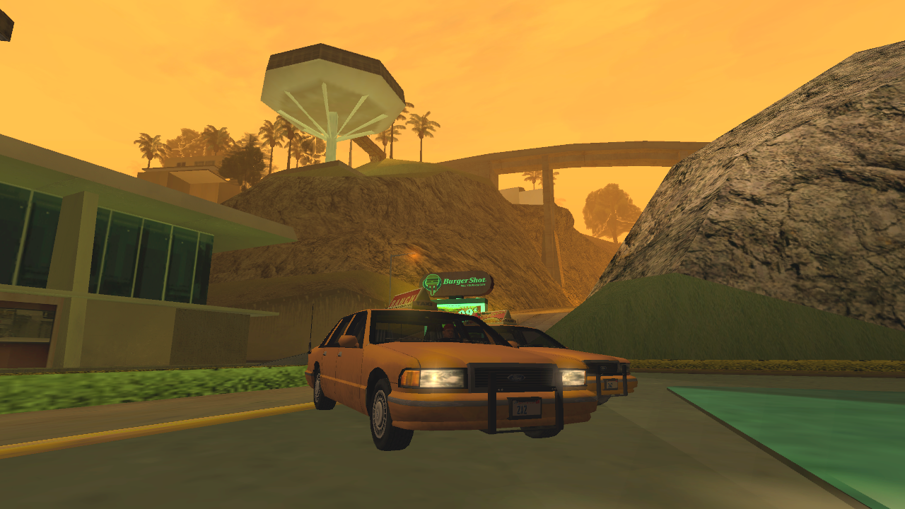 Rel Lore Friendly Ford Taxi Low Poly 2 Variants Los Santos Roleplay